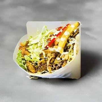 ミックス(鳥と牛肉)ケバブサンド Mix Kebab Sandwich