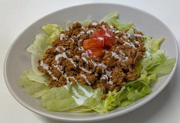 チキンタコライス※チーズは乗っておりません。