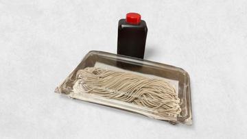 自宅で茹でる特製生蕎麦