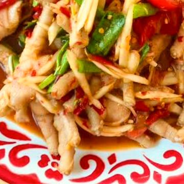 ソムタム ホーイ ドーン(スパイシー赤貝サラダ) Spicy Cockle Salad