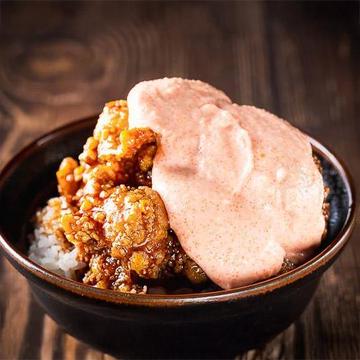 【明太マヨ】悪魔のから揚げ丼