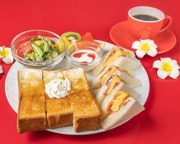 ミックスサンド＆はちみつトースト