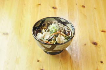 きのこ山菜そば