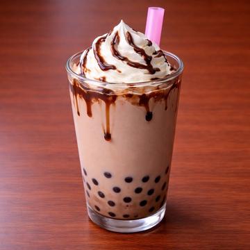 チョコレートタピオカミルク
