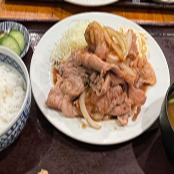 しょうが焼き定食