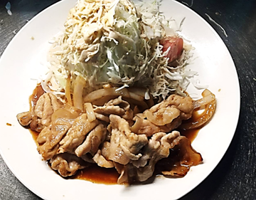 しょうが焼き定食