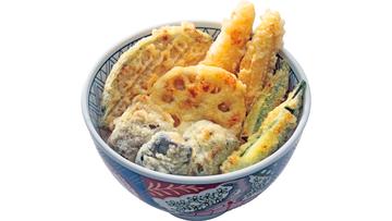 【ホクホク】5種のいろどり野菜天丼
