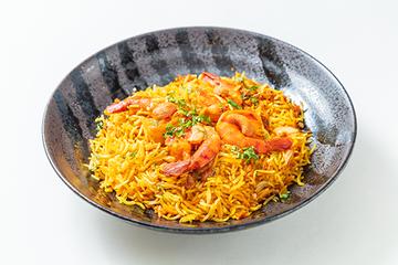 海老ビリヤニPrawn biryani