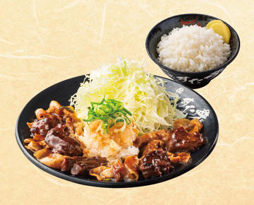 おろしポン酢すたみな焼肉コンボ定食