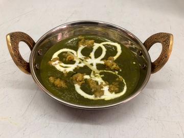 ほうれん草キーマカレーKeema spinach curry
