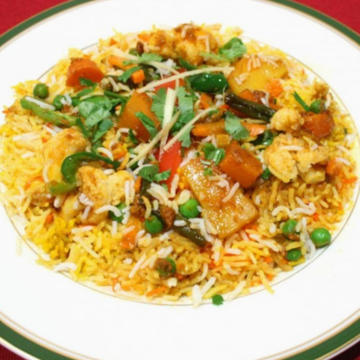 ベジタブルビリヤニ Vegetable Biriyani