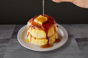 【ブリュレ】メープルバタースフレパンケーキ(2個付き) Maple Butter Brulee Souffle Pancake