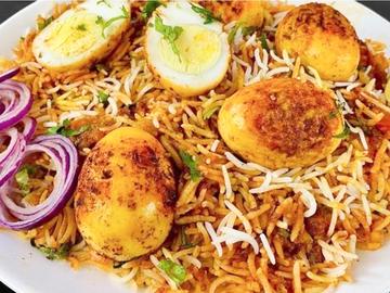 エッグビリヤニ  Egg Biryani