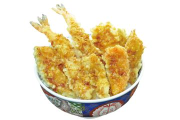 海鮮増し天丼