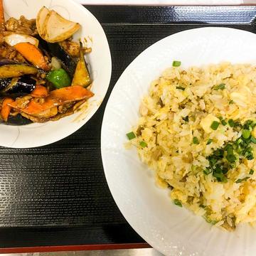 玉子チャーハン小皿セット(ナス味噌)