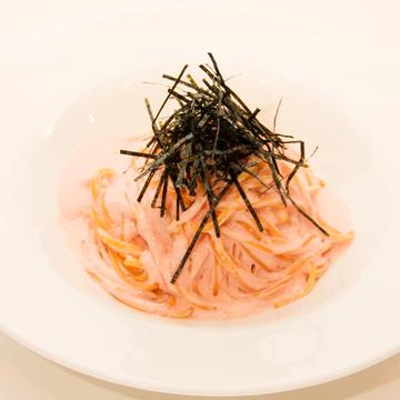 明太子クリームパスタ
