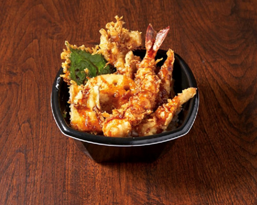 六食材の天丼