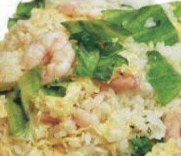 エビレタスチャーハン Shrimp Lettuce Fried Rice