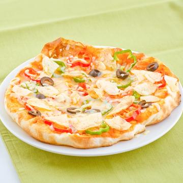 ナンピザ naan pizza