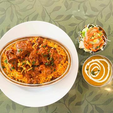 マトンビリヤニ(mutton biriyani) カレーセット