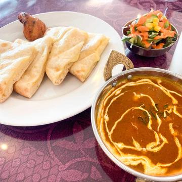 ポークカレー チーズナンセット(pork curry cheese nan set)