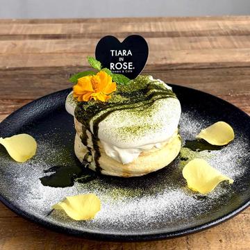 西尾抹茶のパンケーキ
