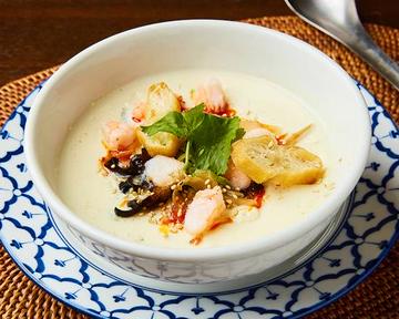 海老入鹹豆漿[シャンドゥジャン]えび入り豆乳スープ(216cc) Soy Milk Soup with Shrimp (216cc)