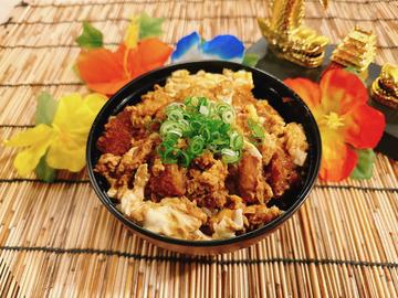 三元豚のロースカツ丼