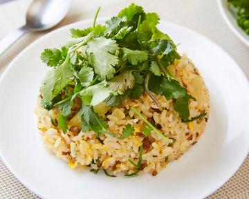 パクチーチャーハン Coriander Fried Rice 