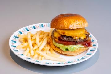 マンゴーパインチーズバーガー