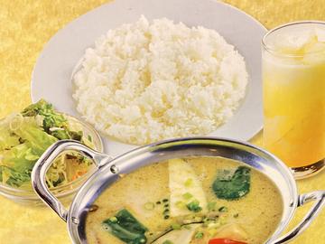 グリーンカレーセット Green Curry Set