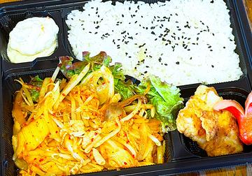 豚キムチ炒め弁当