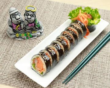【当店人気No.5】豚コチュジャン炒めキンパ Stir-Fried Kimbap with Pork Gochujang  辣猪肉紫菜卷