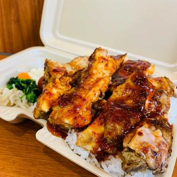 【おすすめ・お肉2倍盛】イケだれチキンプレート Chicken Plate (Double Portion of Chicken)