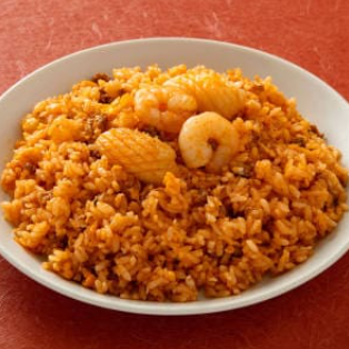 海鮮ピリ辛炒飯