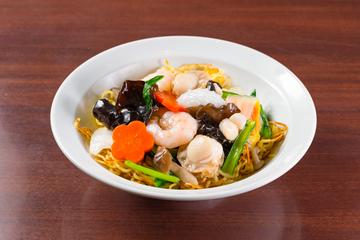 海鮮あんかけ焼きそば