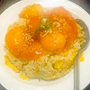 エビチリ炒飯
