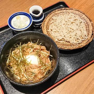 肉玉丼&手打ち蕎麦セット