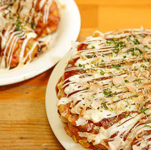 豚玉+たこ焼き(6個入り)セット