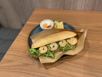 【チップスセット】えびアボガーリックサンド | 【Tortilla Chips Set】Shrimp ＆ Avocado with Garlic Oil