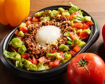 メキシカンタコライス バジル Mexican Taco Rice with Basil Sauce
