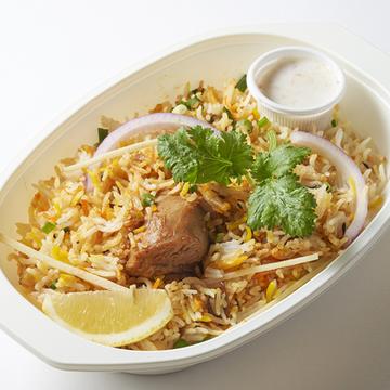 ハイデラバディ チキン ビリヤニ(ライタつき) Hyderabadi Chicken Biryani(with Raita)