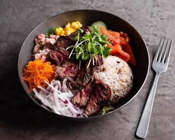 No.11 R+ハラミ+トマトマリネ No.11 R + Skirt Steak + Marinated Tomatoes