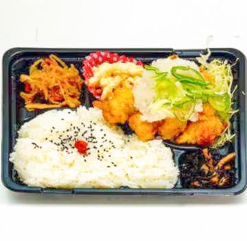 から揚げおろし弁当