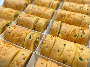 肉デンブロールケーキ4切(肉松卷)