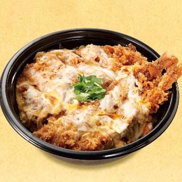 ジャンボ海老かつ丼