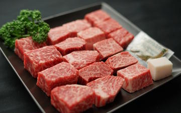 黒毛和牛サイコロステーキ弁当(100g)