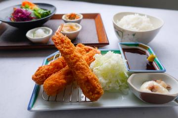 【弁当】えびフライ3本弁当 (サラダと小鉢付き)