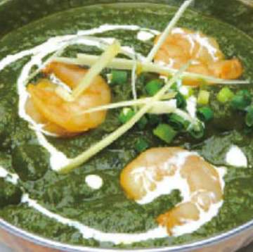 【 3 】プラウンサグ Prawn Saag