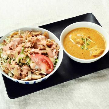 ケバブ＆カレー丼